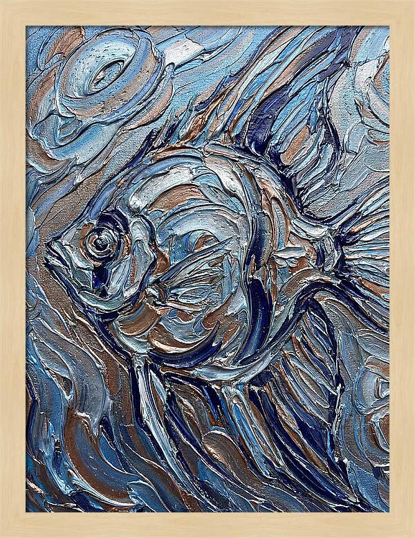 Angelfish In Motion