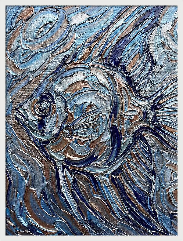 Angelfish In Motion