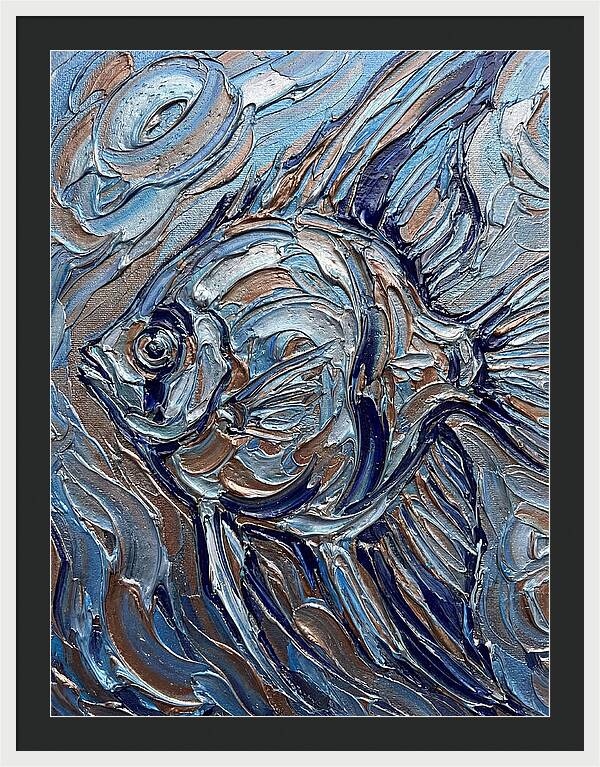 Angelfish In Motion