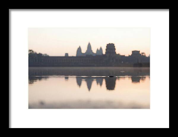 Angkor Wat At Sunrise Reflection