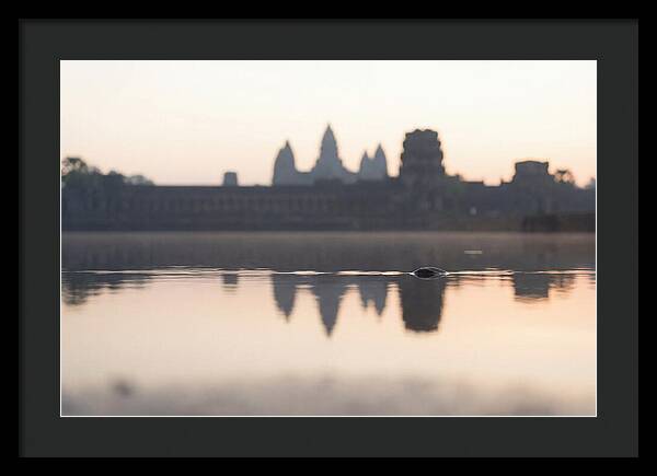 Angkor Wat At Sunrise Reflection