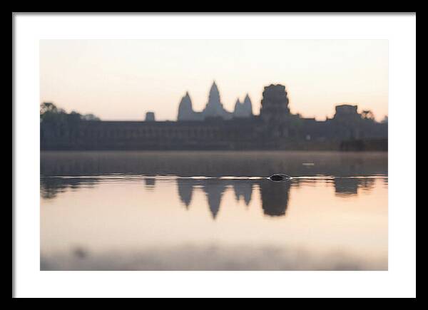Angkor Wat At Sunrise Reflection