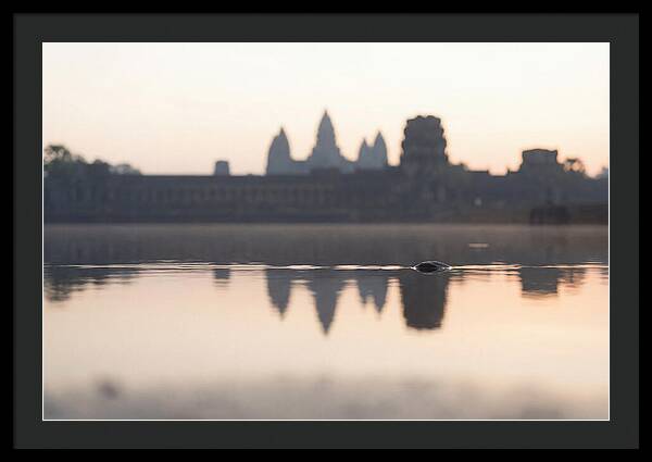 Angkor Wat At Sunrise Reflection
