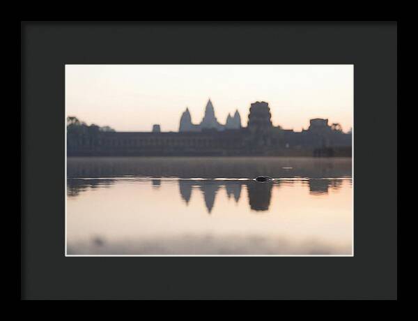 Angkor Wat At Sunrise Reflection