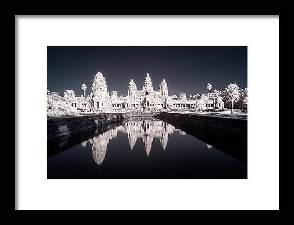 Angkor Wat Reflected At Dawn