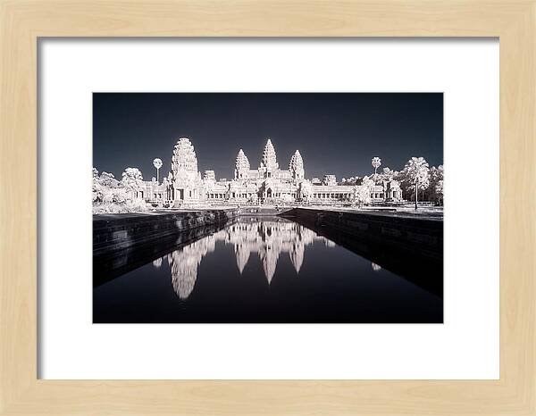 Angkor Wat Reflected At Dawn