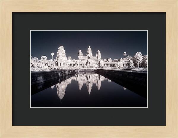 Angkor Wat Reflected At Dawn