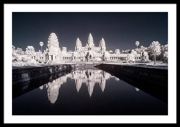 Angkor Wat Reflected At Dawn