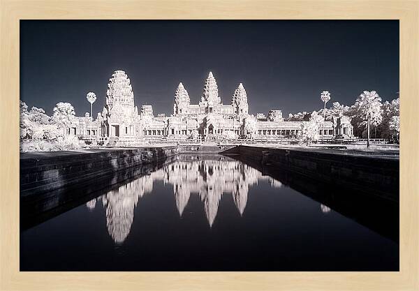 Angkor Wat Reflected At Dawn