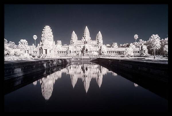 Angkor Wat Reflected At Dawn