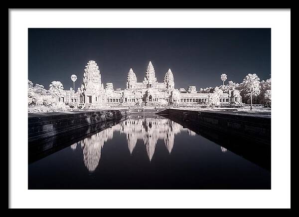 Angkor Wat Reflected At Dawn