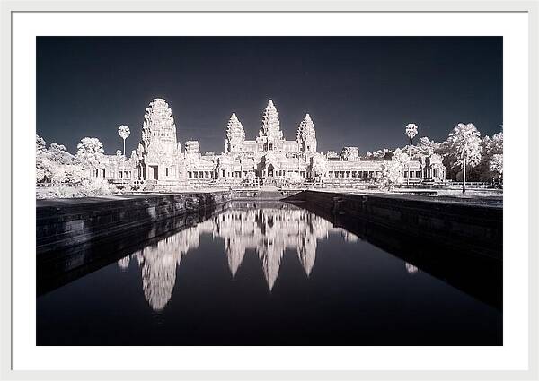 Angkor Wat Reflected At Dawn