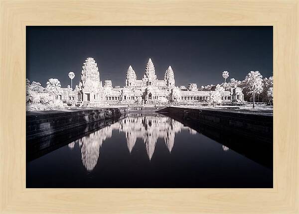 Angkor Wat Reflected At Dawn