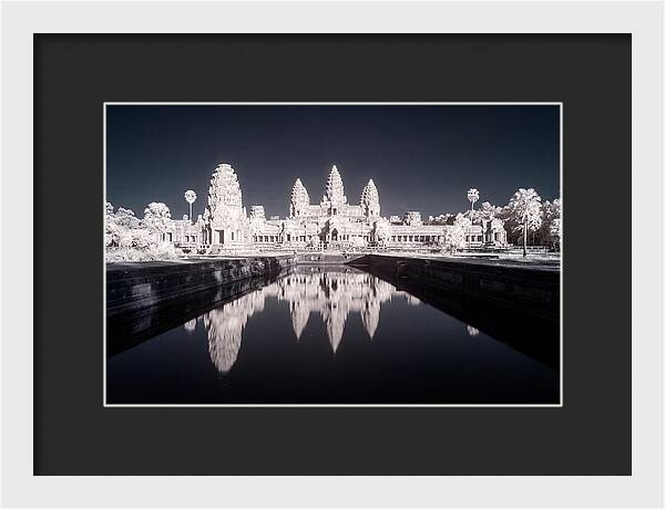Angkor Wat Reflected At Dawn
