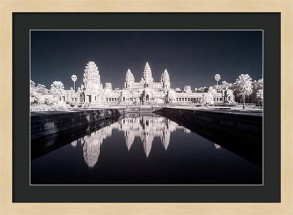 Angkor Wat Reflected At Dawn