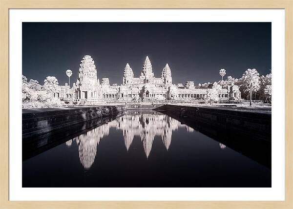 Angkor Wat Reflected At Dawn