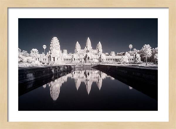 Angkor Wat Reflected At Dawn