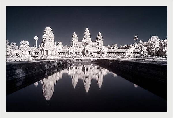 Angkor Wat Reflected At Dawn