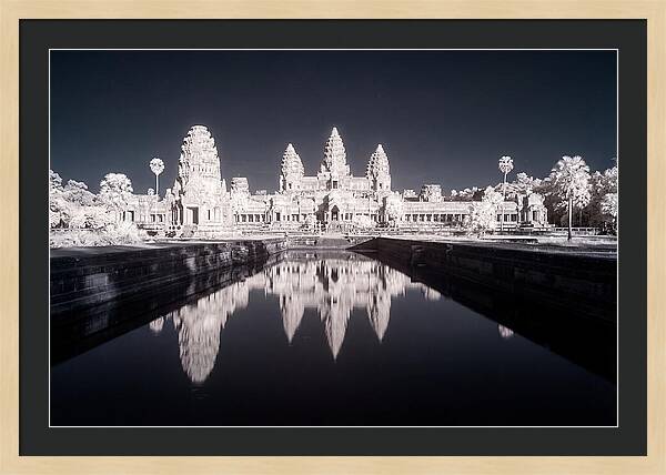 Angkor Wat Reflected At Dawn