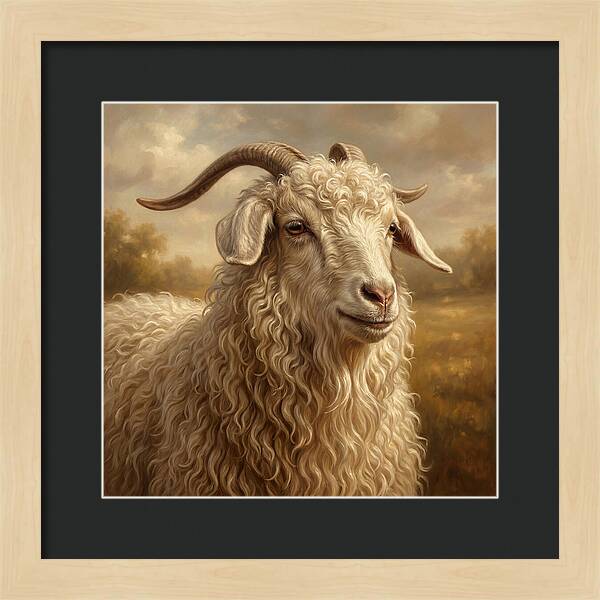 Angora Goat Portrait