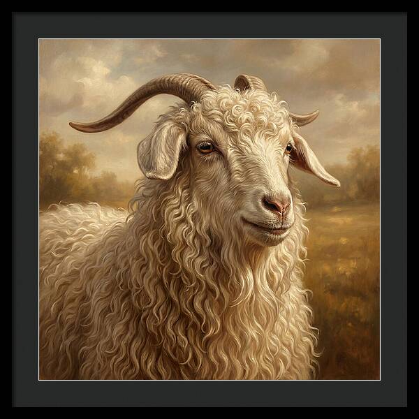 Angora Goat Portrait