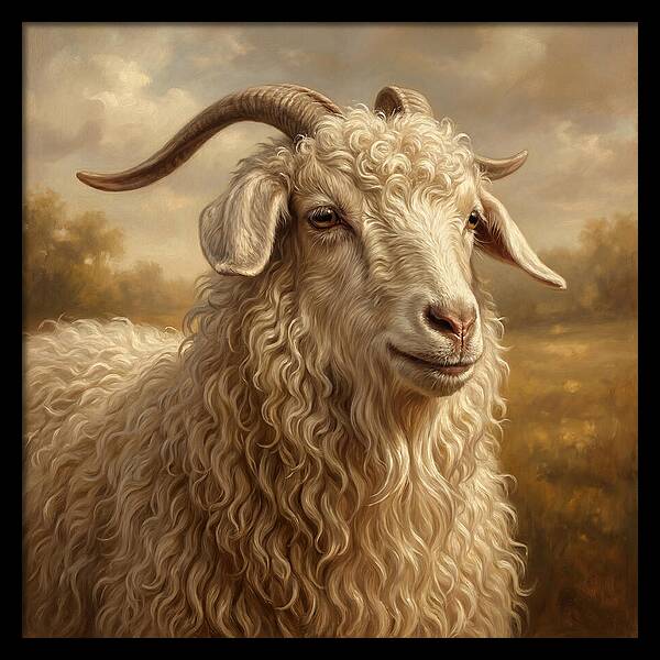 Angora Goat Portrait