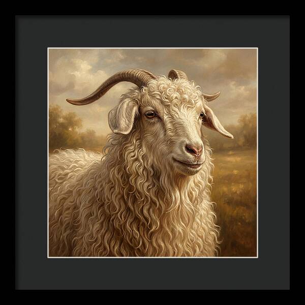 Angora Goat Portrait