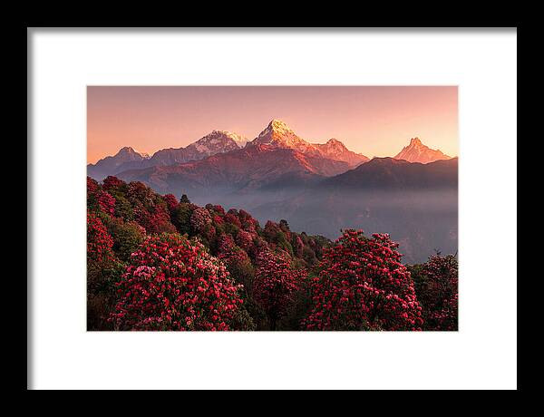 Annapurna Massif At Sunrise