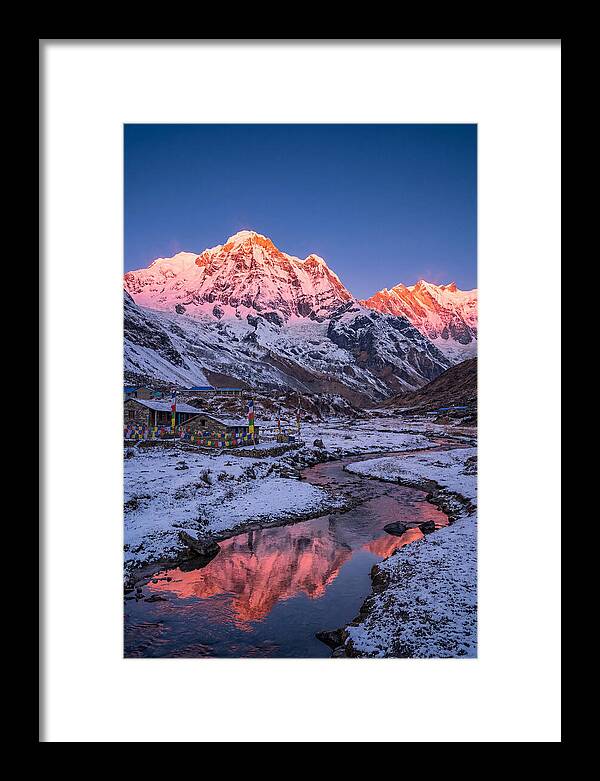 Annapurna Sanctuary At Dawn
