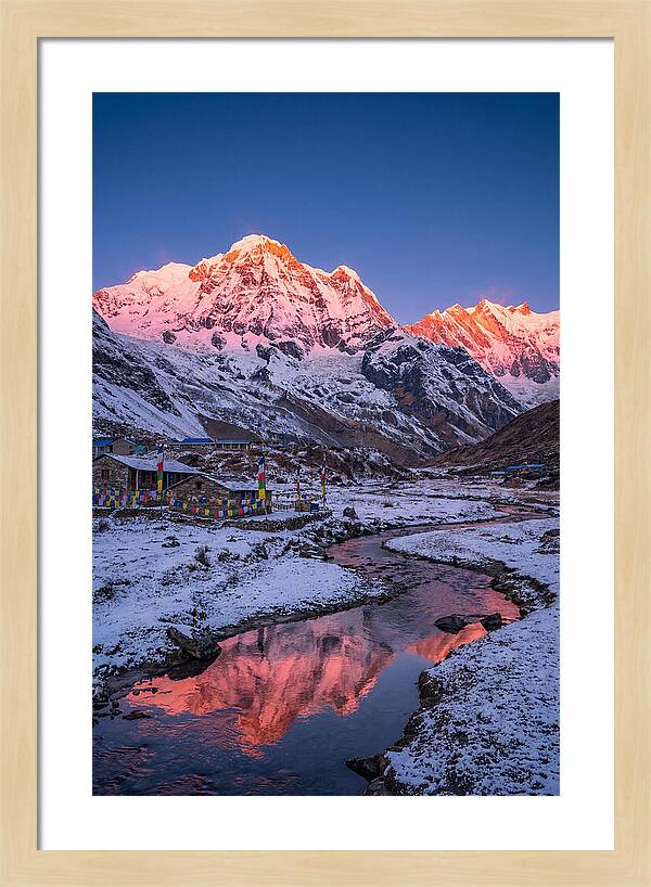 Annapurna Sanctuary At Dawn