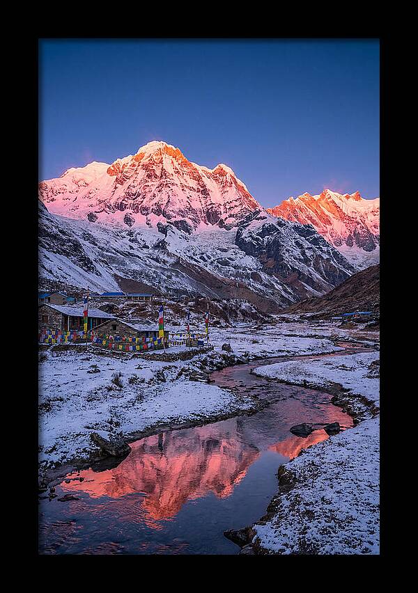 Annapurna Sanctuary At Dawn