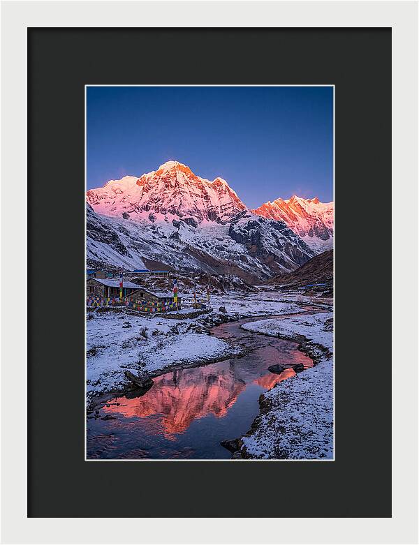 Annapurna Sanctuary At Dawn
