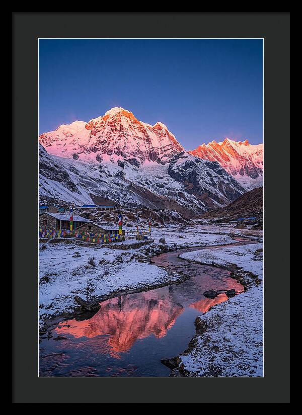 Annapurna Sanctuary At Dawn