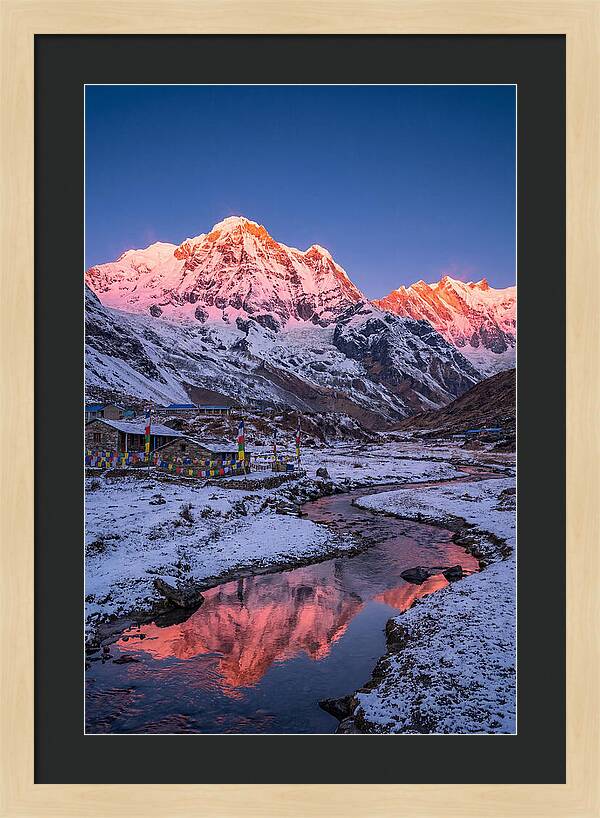 Annapurna Sanctuary At Dawn