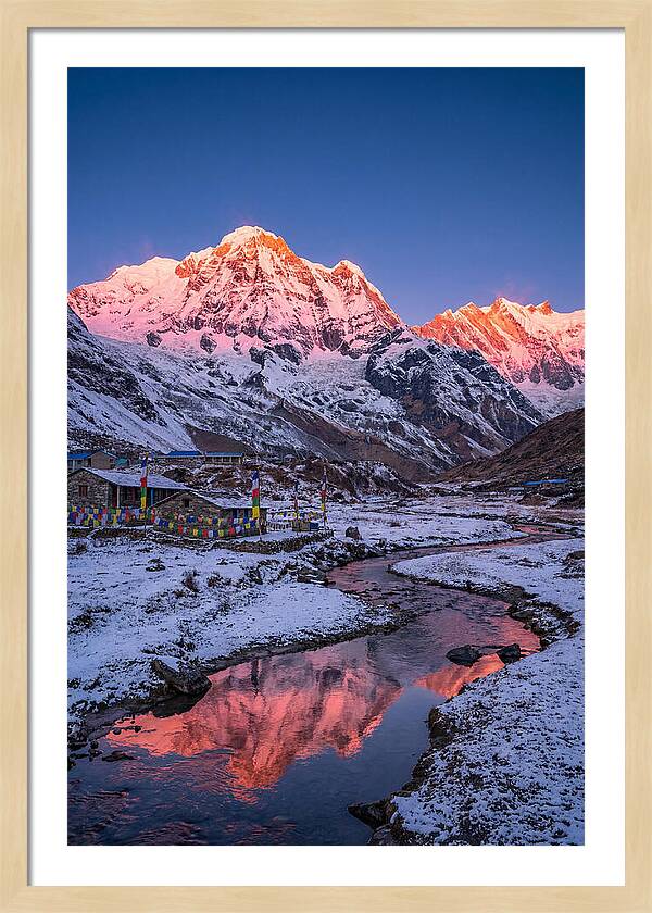 Annapurna Sanctuary At Dawn