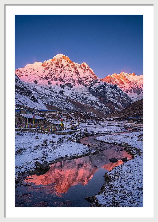 Annapurna Sanctuary At Dawn
