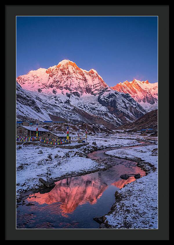 Annapurna Sanctuary At Dawn