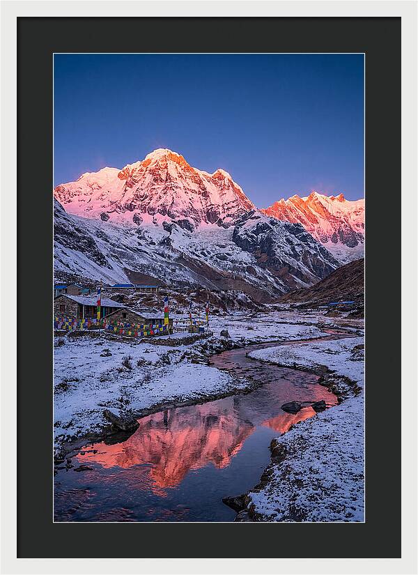 Annapurna Sanctuary At Dawn