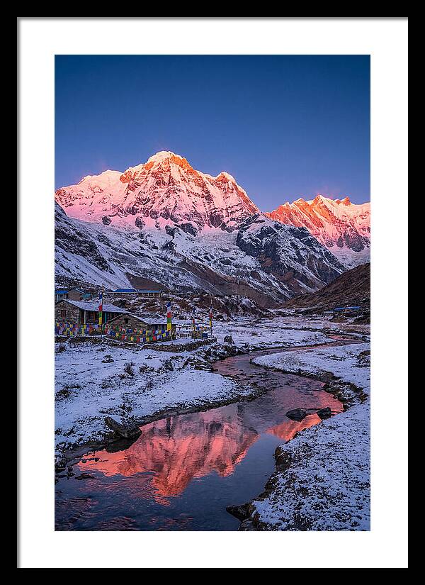 Annapurna Sanctuary At Dawn