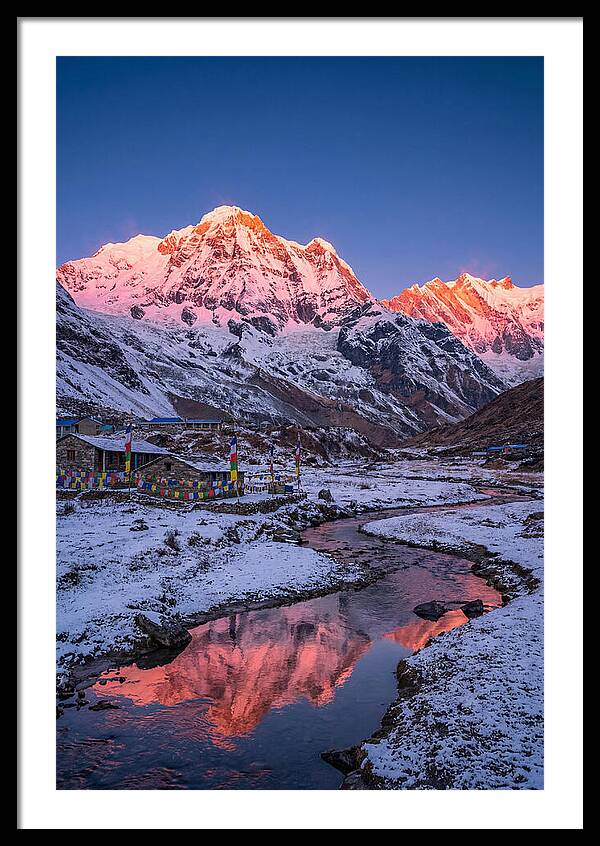 Annapurna Sanctuary At Dawn