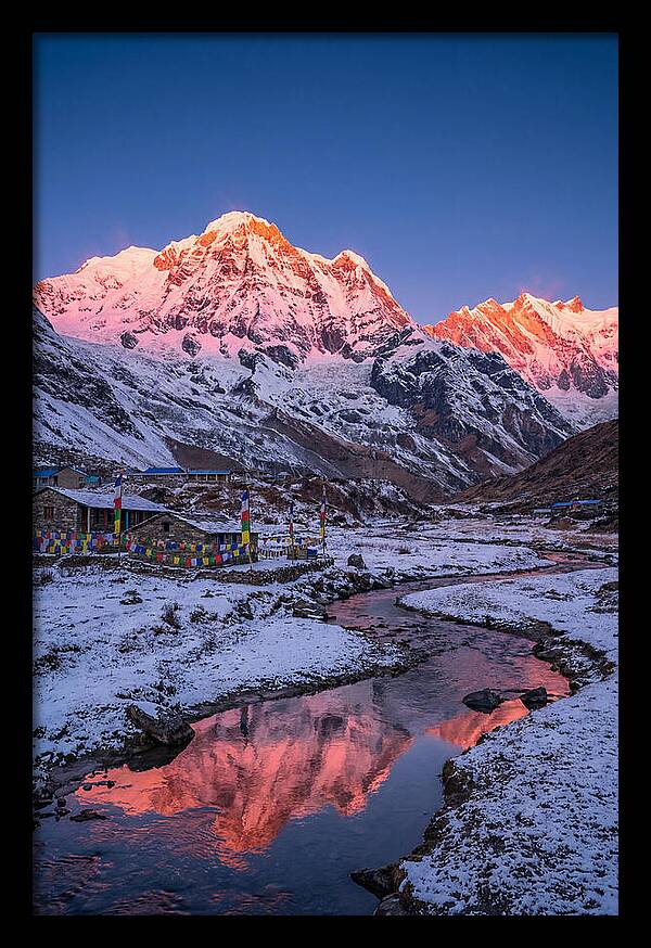Annapurna Sanctuary At Dawn