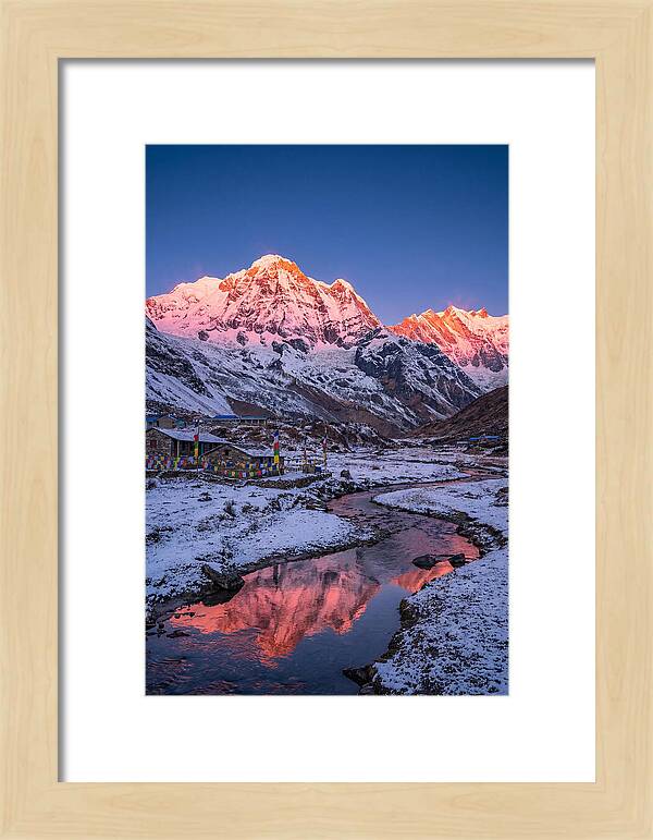 Annapurna Sanctuary At Dawn