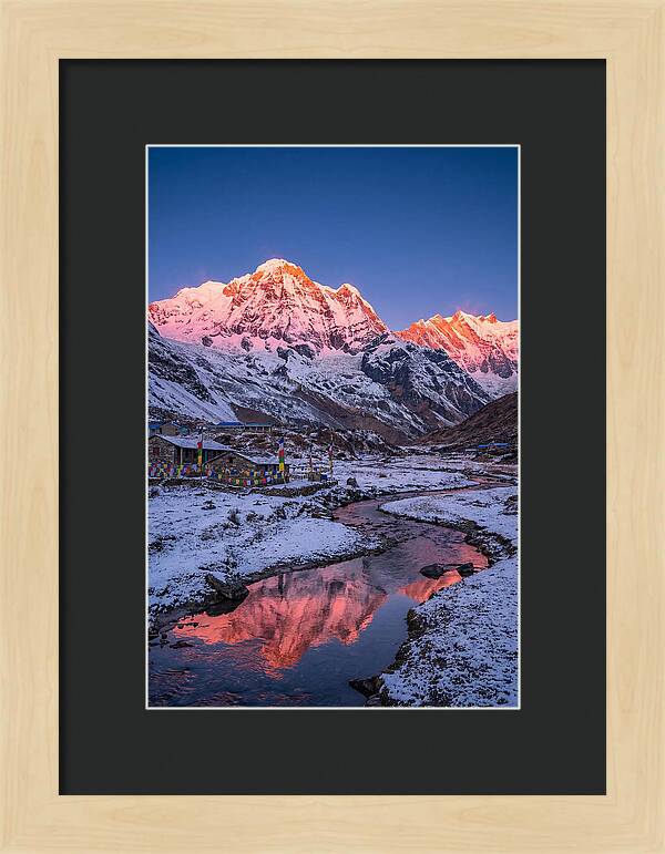 Annapurna Sanctuary At Dawn