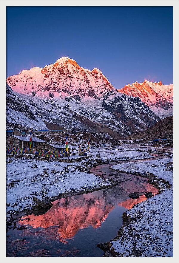 Annapurna Sanctuary At Dawn