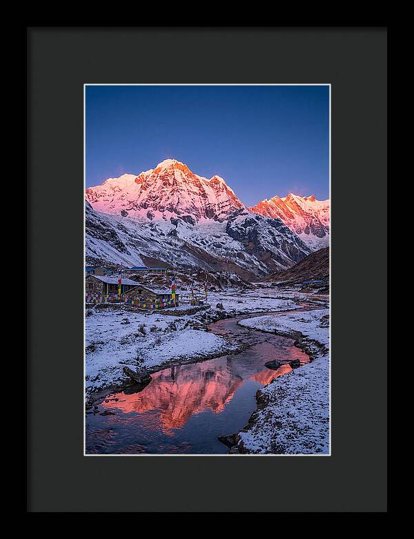 Annapurna Sanctuary At Dawn