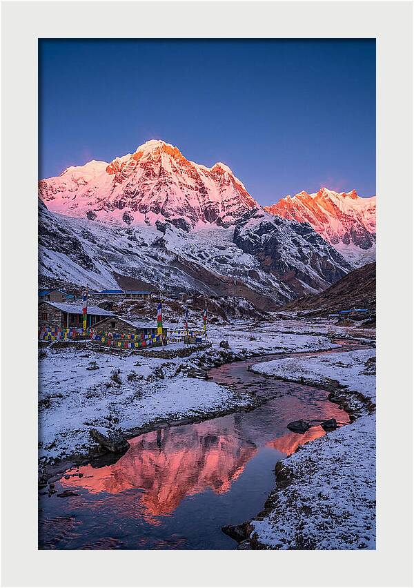 Annapurna Sanctuary At Dawn
