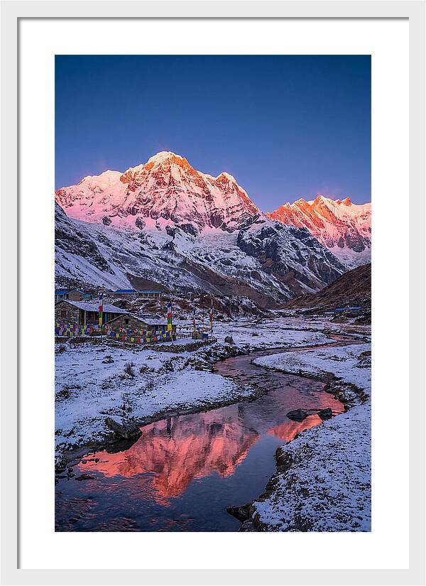 Annapurna Sanctuary At Dawn