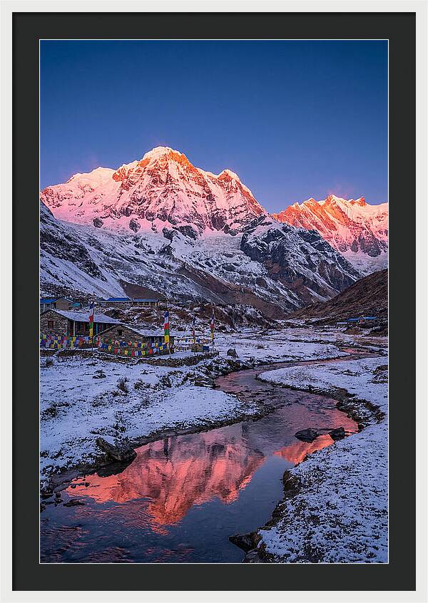 Annapurna Sanctuary At Dawn