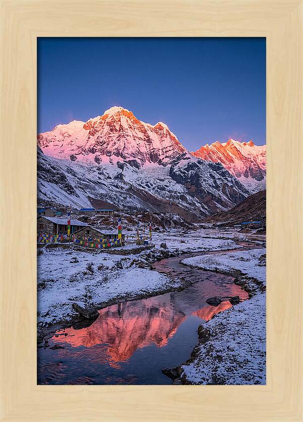 Annapurna Sanctuary At Dawn