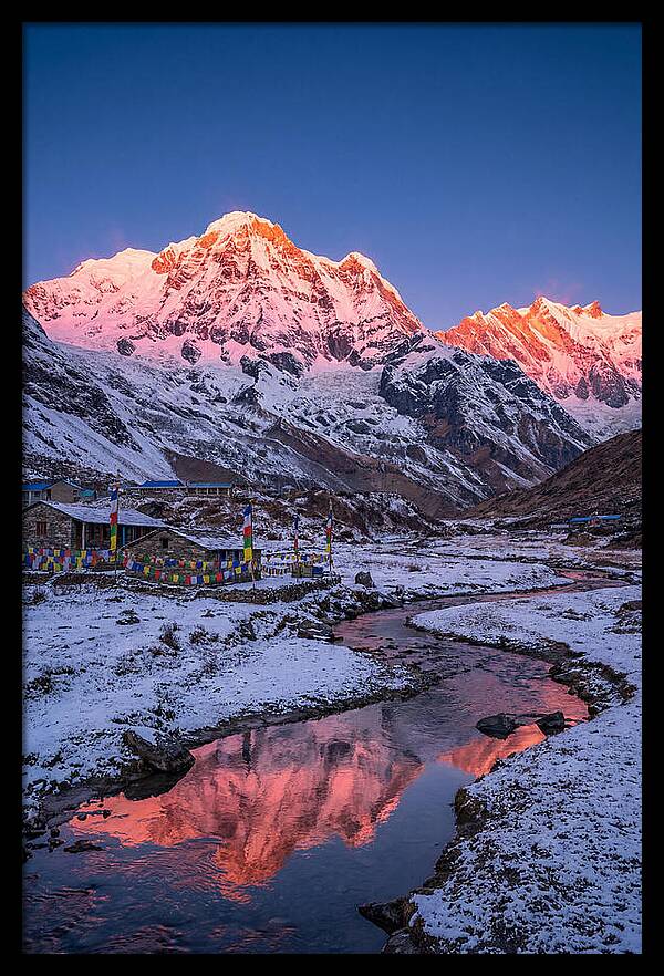 Annapurna Sanctuary At Dawn